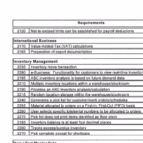 Functional Requirements